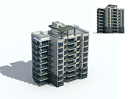 傳統(tǒng)住宅樓建筑
