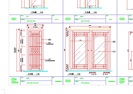 別墅樣板間cad設計稿