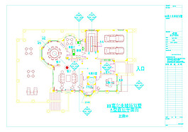 歐式高爾夫別墅cad詳圖