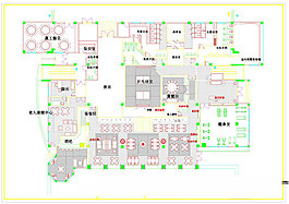 新世界會所cad詳圖素材