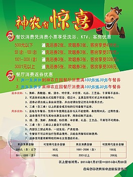 優惠有驚喜海報