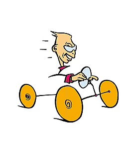 開(kāi)車(chē)的老人
