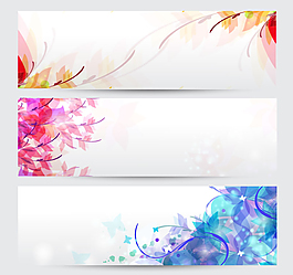 夢幻花紋banner