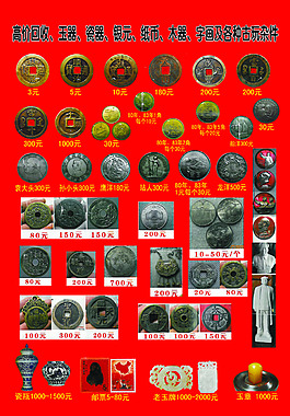 古玩钱币图片
