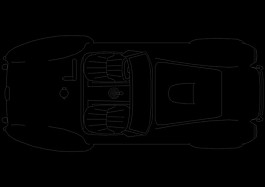 交通工具汽車cad圖塊