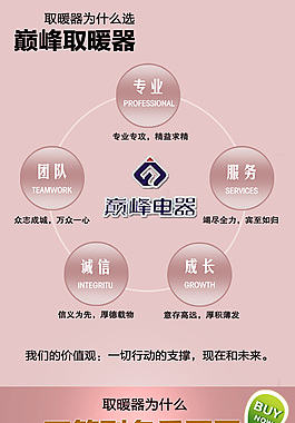 淘寶巔峰取暖器詳情頁(yè)