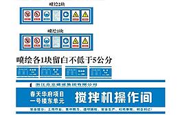 文明施工牌