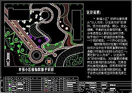 幸福小區植物配置圖