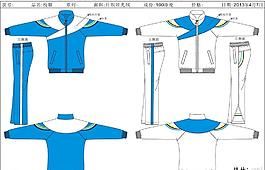 矢量校服設計圖