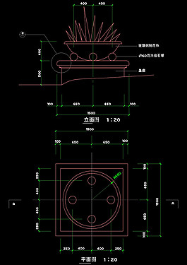 花池cad結(jié)構(gòu)素材