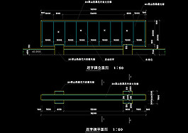 題字碑cad圖紙