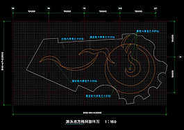 游泳池cad图纸