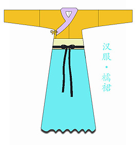 漢服襦裙配色模板