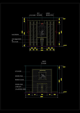 室內(nèi)玄關(guān)cad系詳圖