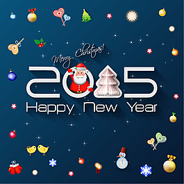 精致2015圣誕節素材