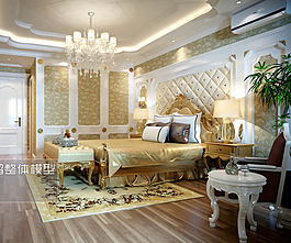 豪華歐式臥室