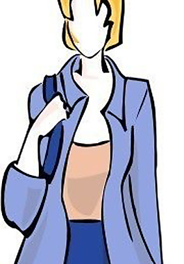 女性服装设计展示wmf格式图片