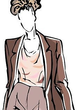 女性冬季服裝設(shè)計展示wmf格式圖片