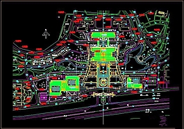某大學(xué)廣場CAD建筑全套施工圖