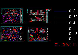 園林建筑cad圖紙素材
