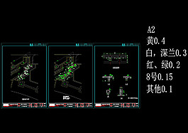 入口折橋cad圖紙