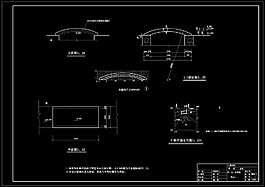 石桥cad图稿素材