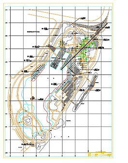 索引園林總平面cad圖紙