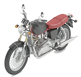 摩托車3d模型