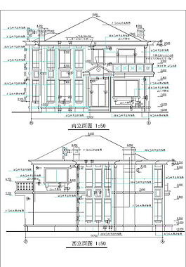 別墅CAD圖紙