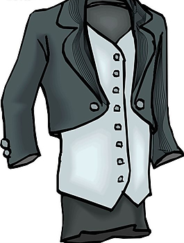 暗灰色調男款套裝禮服設計