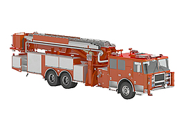 消防車3d模型