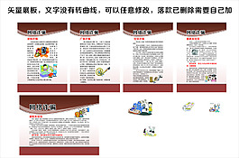 网络诈骗展板