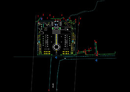 參考平面cad圖紙素材