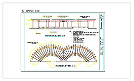 花架廊cad建筑圖紙