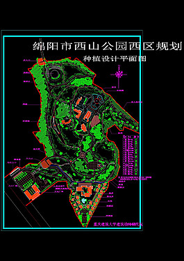 種植設(shè)計平面圖cad圖紙