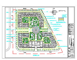 平面景观cad图纸