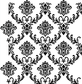 歐式花紋 花朵圖片