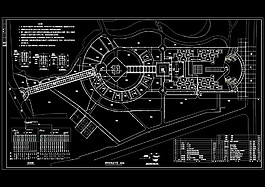 某公园全套景观cad设计图稿
