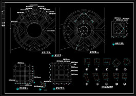 某公園全套景觀cad圖素材