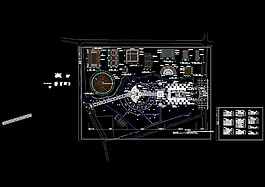 某公園全套景觀cad圖稿