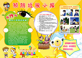 預(yù)防近視小報