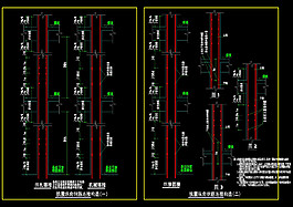 抗震縱向鋼筋連接構(gòu)造cad圖紙