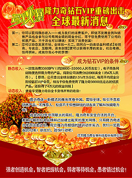 隆力奇促銷傳單海報PSD素材