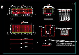 橋墩承臺cad圖紙