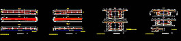 箱梁普通鋼筋構(gòu)造cad圖紙