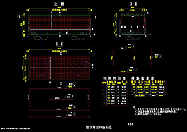 桥墩承台钢筋构造cad图纸桥墩桩帽钢筋布置图桥墩盖梁钢筋图cad图纸