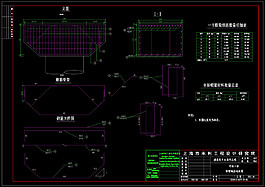 墩帽鋼筋cad圖紙