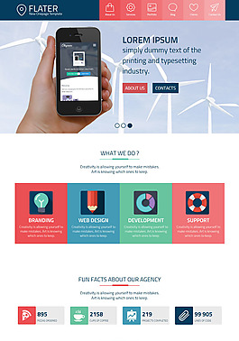 企業(yè)網(wǎng)站模板