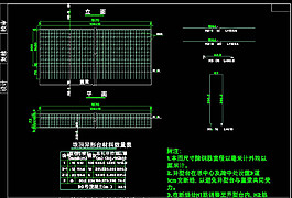异形台钢筋cad图纸