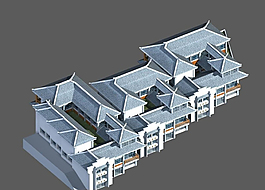 中國(guó)傳動(dòng)建筑3D模型